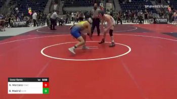 145 lbs Consolation - Noah Marzano, FordDynasty Wrestling Club vs Benny Madrid, Olympus