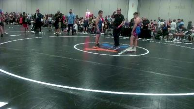 135 lbs Round 4 - Sean Kirtz, Youth Impact Center Wrestling Club vs Luis Peguero, Tampa Bay Tiger Wrestling