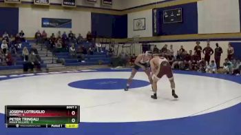 141 lbs Champ Round 1 (16 Team) - Peter Tringali, Roger Williams vs Joseph Lotruglio, Norwich