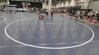 150 lbs Semis - Diesel Pedersen, Broken Arrow Wrestling Club vs Holden Jacobs, Cardinal Wrestling Club