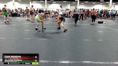 126 lbs Round 3 (4 Team) - Chase Breneman, Moser`s Mat Monsters vs Solomon Randall, Headhunters Black