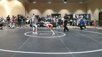 56 lbs 1st Place Match - Niko Burkett, Orchard WC vs Evan Yutko, Mat Assassins