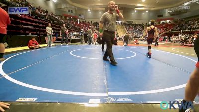 67 lbs Consi Of 4 - Jax Henderson, IRONMEN Wrestling Club vs Huck Hurd, Pawhuska Elks Takedown