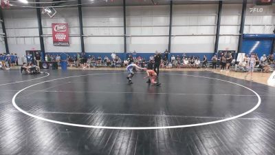 75 lbs Cru Hixson, Arkansas vs Sebastian Scott, Michigan Red