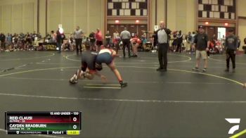 150 lbs Semifinal - Cayden Bradburn, Arsenal WC vs Reid Clausi, Olympic