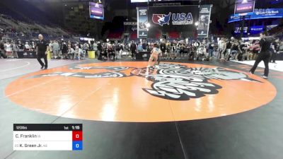 120 lbs Rnd Of 128 - Chase Franklin, IA vs Kameron Green Jr., NE