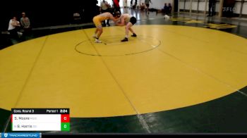 174 lbs Cons. Round 3 - Brandon Harris, Briar Cliff (Iowa) vs Samuel Moore, Morningside (Iowa)
