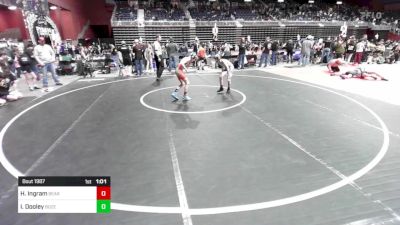 86 lbs Semifinal - Hayes Ingram, Bear Cave WC vs Ian Dooley, Bozeman WC