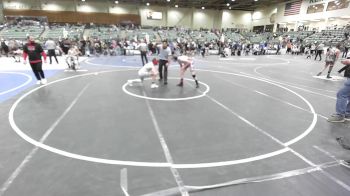 130 lbs 2nd Place - Conrad Edgington, Yuba Sutter Combat vs Eastyn Lopez, All In Wr Acd