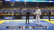Arthur Cesar Sampaio Jacintho vs Getulio Beserra Cavalcante 2026 Pan Jiu Jitsu IBJJF Championship
