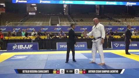 Arthur Cesar Sampaio Jacintho vs Getulio Beserra Cavalcante 2026 Pan Jiu Jitsu IBJJF Championship