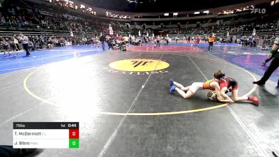 75 lbs Round Of 32 - Tommy McDermott, F.l.o.w. vs Joseph Bibro, Princeton Wrestling Club