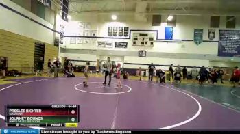 64-69 lbs Round 2 - Preslee Richter, GOLD RUSH vs Journey Bounds, North Valley Predators