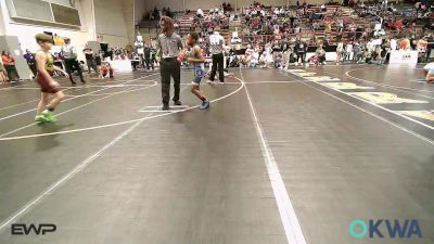 80 lbs Consi Of 8 #1 - Lloyd Gregston, Bartlesville Wrestling Club vs Riot Smith, Cleveland Takedown