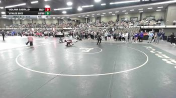 110 lbs Cons. Round 3 - Lynlee Bice, Canyon vs Solana Castillo, El Paso Jefferson