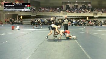 114 Championship Bracket Champ. Round 2 - Jonah Karow, Zumbrota-Mazeppa vs Jake Kranz, Simley