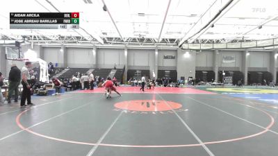 285 lbs Consi Of 8 #1 - Aidan Arcila, Berlin vs Jose Abreau Barillas, Fairfield Warde