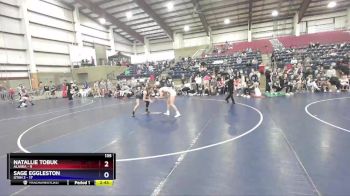 135 lbs Round 3 (6 Team) - Natallie Tobuk, Alaska vs Sage Eggleston, Utah 2