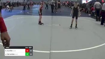 54 lbs Rr Rnd 1 - Austin Othon, Mat Demon WC vs Seth Sobaje, The Club