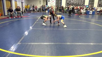 90 lbs Consy 4 - Dylan Dickey, Butler vs Caleb Kuberry, Westshore W.C.