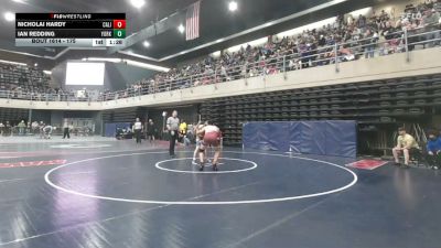 175 lbs Quarterfinal - Nicholai Hardy, California vs Ian Redding, York