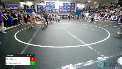 64-70 lbs Rr Rnd 3 - Hanna Lollis, Cowboy Wrestling Club vs Kloe Routledge, Husky WC