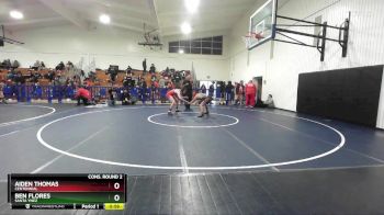150 lbs Cons. Round 2 - Aiden Thomas, Centennial vs Ben Flores, Santa Ynez