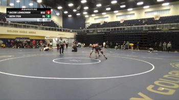 174 lbs 5th Place Match - Jacob Longcrier, Mt. San Antonio College vs Seth Iten, Palomar College