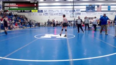 113 lbs Cons. Semi - Isaac Sherrill, Sperry vs John Garza, Booker T Washington