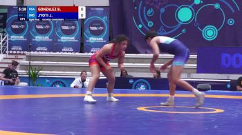 53 kg 1/8 Final - Brianna Elizabeth GONZALEZ, United States vs Jyoti Jyoti, India