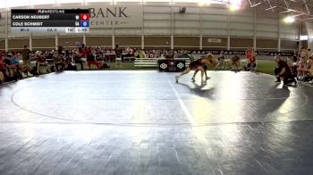 138 lbs Carson Neubert, Wisconsin vs Cole Schmidt, California