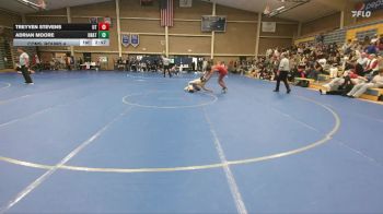 133 lbs Cons. Round 4 - Adrian Moore, Unattached vs Treyven Stevens, UT Tech
