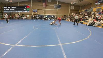 133 lbs Cons. Round 4 - Adrian Moore, Unattached vs Treyven Stevens, UT Tech