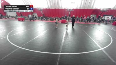 67 lbs Round 2 - Austin Haure, Monona Grove/McFarland Wrestling Club vs Roland Gimnick, Team Nazar Training Center