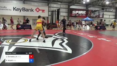 87 kg Quarterfinal - Jeff Dunasky Jr., Golden Eagle Elite Wrestling Club vs Keenan Wyatt, Knights RTC