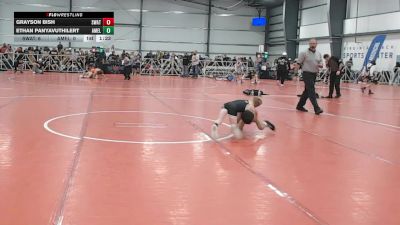 52 lbs Round 2 - 10:30am Friday - Grayson Bish, Michigan S.W.A.T vs Ethan Panyavuthilert, America Elite