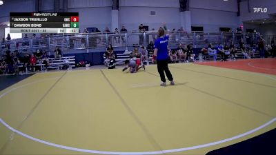 85 lbs Quarterfinal - Dawson Bond, Katy Area Wrestling Club vs Jaxson Trujilllo, Grizzly Wrestling Club