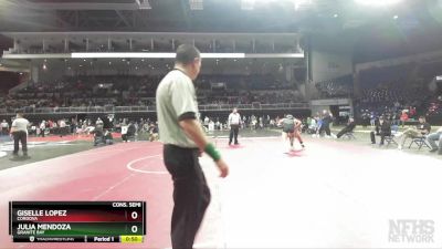 190 lbs Cons. Semi - Julia Mendoza, Granite Bay vs Giselle Lopez, Cordova