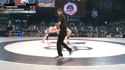 144 lbs Champ. Rd Of 32 - Joshua Kerr, Kansas vs Garrett VerHeecke, Illinois