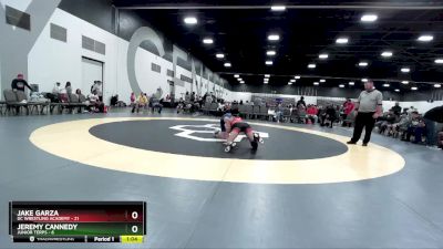 119 lbs Round 3 (8 Team) - Jake Garza, DC Wrestling Academy vs Jeremy Cannedy, Junior Terps