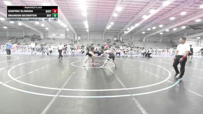120 lbs Semifinal - Santino Sloboda, Quest School Of Wrestling Gold vs Brandon Bickerton, Team Shutt Mutts