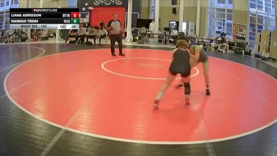 100 lbs Cons. Round 2 - Liana Adkisson, Mountain View vs Hannah Trinh, West Linn