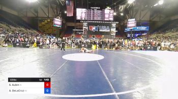 120 lbs Rnd Of 128 - Seth Aubin, Indiana vs Aj DeLaCruz, South Carolina