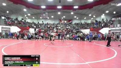 144 lbs Cons. Round 3 - Corey Gardner, Mishawaka Wrestling Club vs Marquell Shelton, Merrillville