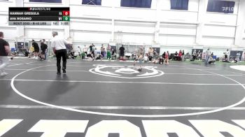 B-40 lbs Round Of 16 - Hannah Gregula, PA vs Ava Rosario, WV