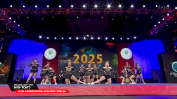 Cheer Academy Cats - Nightcats [2025 L7 International Open Non Tumbling Semis] 2025 The Cheerleading Worlds