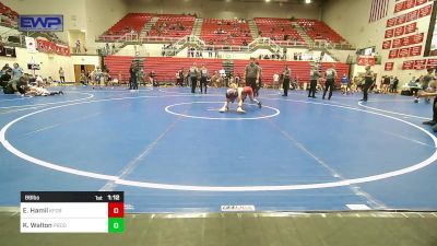 89 lbs Rr Rnd 3 - Emily Hamil, Kingfisher YellowJackets vs Kaygan Walton, Prodigy Elite