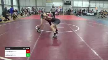 137 lbs 3rd Place - Daylen Stevens, Bulltrained vs Asher Hamby, Nwo