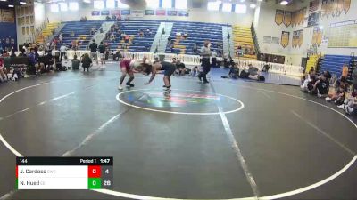 144 lbs Round 5 (8 Team) - Nelson Hued, Eagle Empire vs JP Cardoso, Claw WC