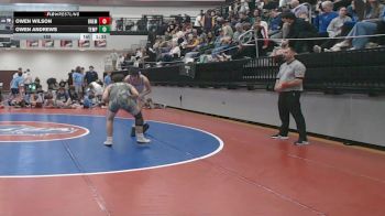165 lbs 2nd Wrestleback (16 Team) - Owen Wilson, Bremen vs Owen Andrews, Temple